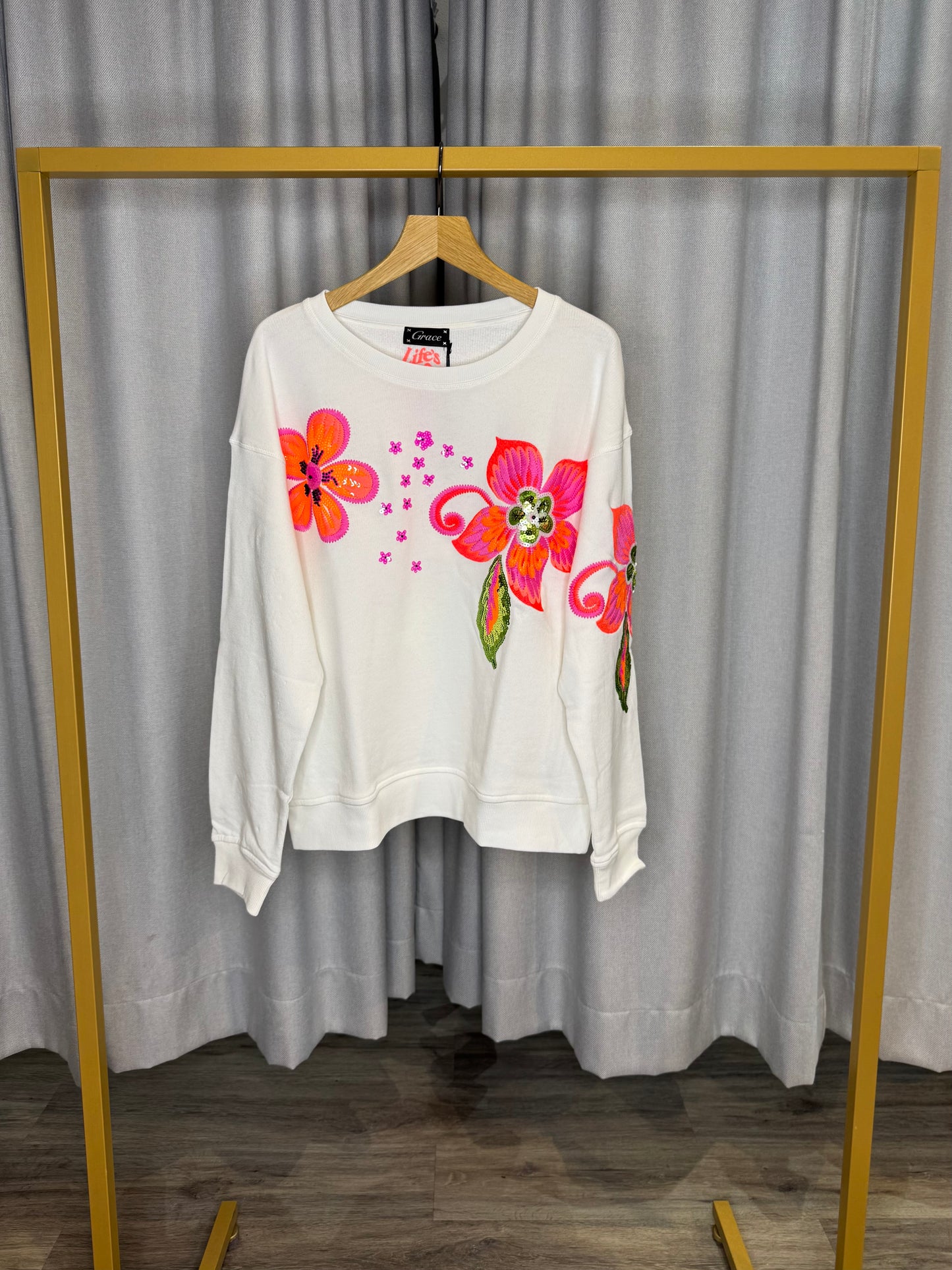 Grace Blumenpullover