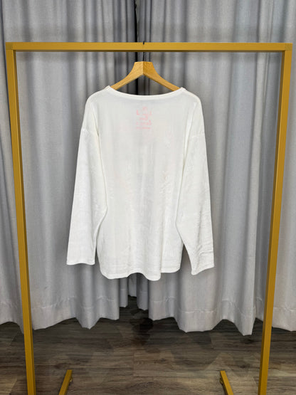 Grace Pullover in Samtoptik