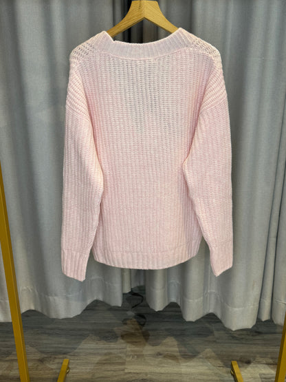 Riani rosa Strickjacke