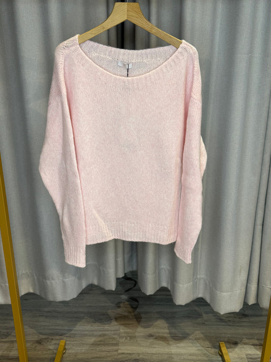 Riani rosa Strickpullover