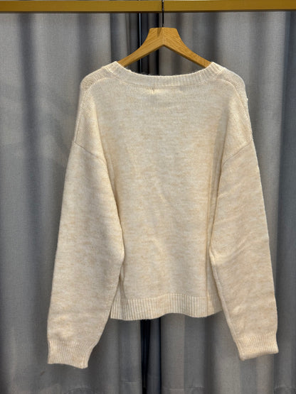 Culture Strickjacke in beige