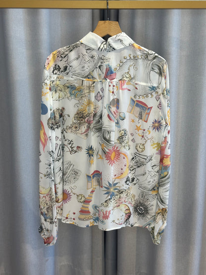 Riani bunte Damenbluse