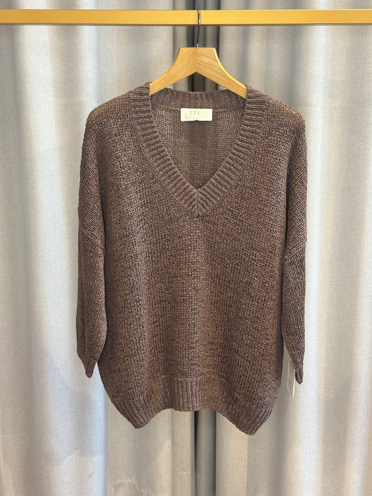 FFC brauner Damenpullover