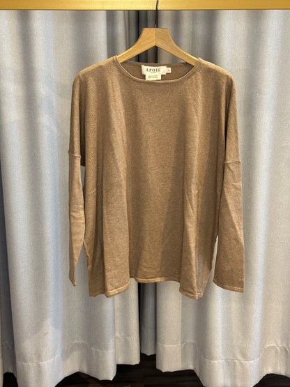 Apoil Pullover in beige