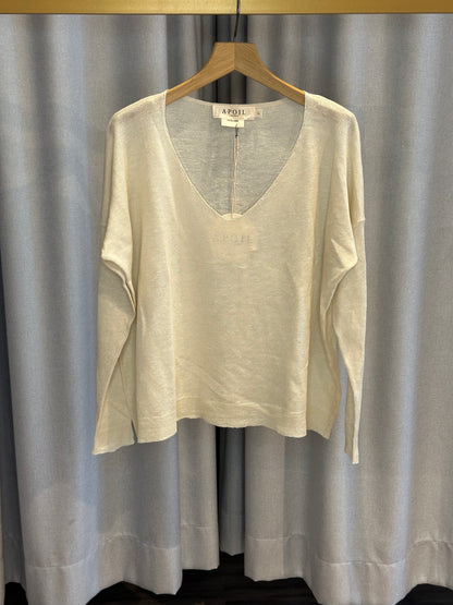 Apoil dünner Damenpullover