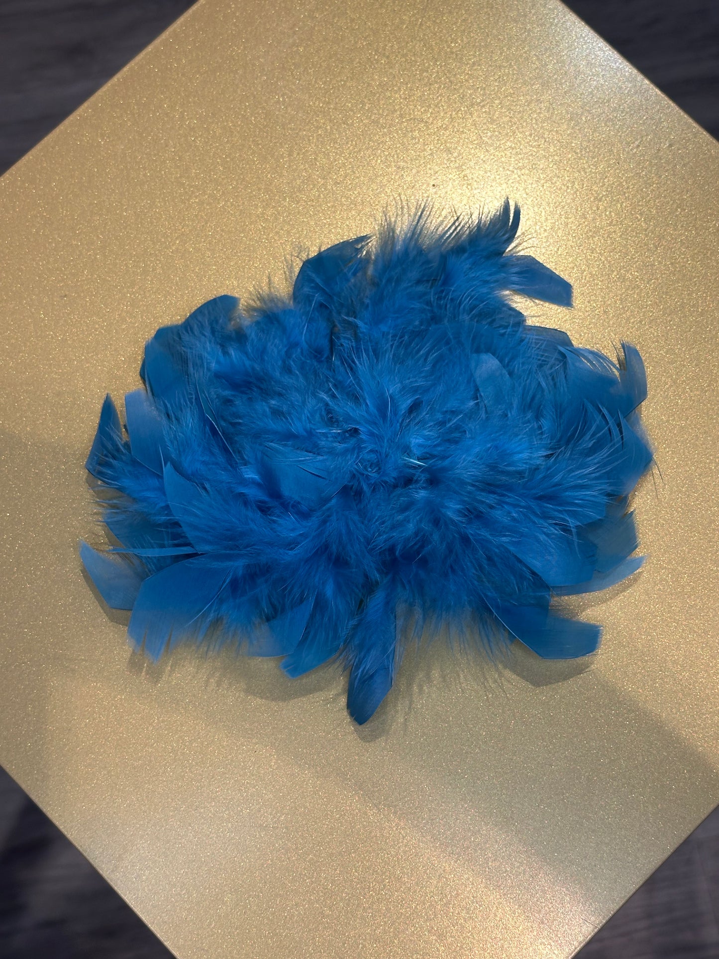 Vido Federbrosche in petrol