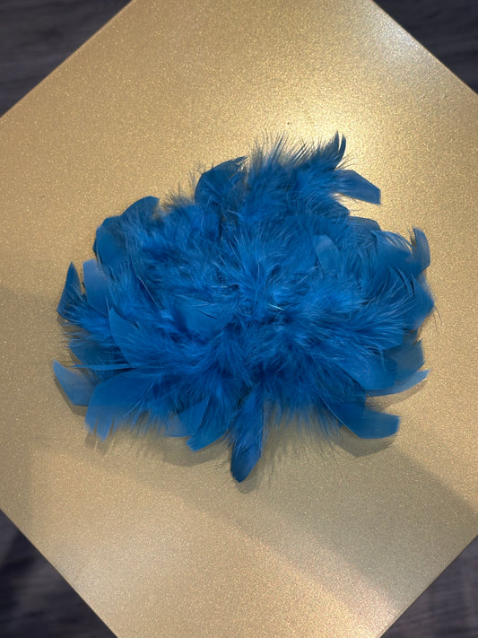 Vido Federbrosche in petrol