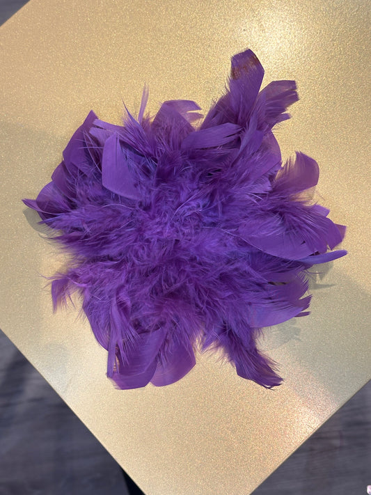 Vido Federbrosche in lila