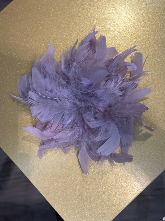 Vido Federbrosche mauve