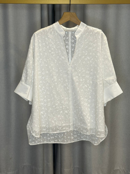 Hana San weiße Damenbluse