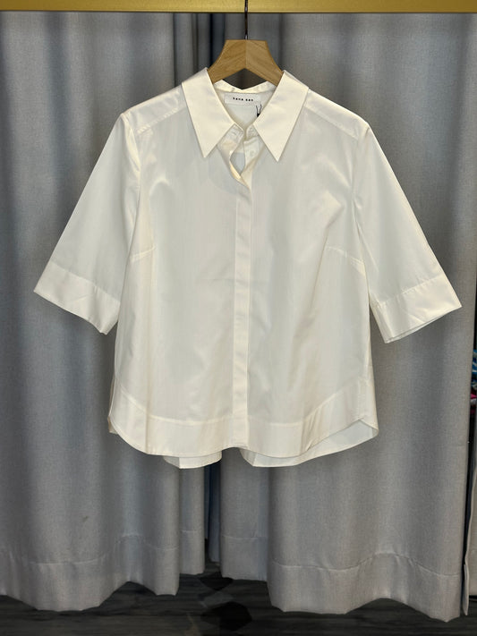 Hana San Damenbluse mit kurzem Arm