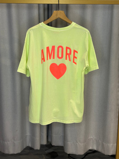 Elli gelbes Amore Shirt