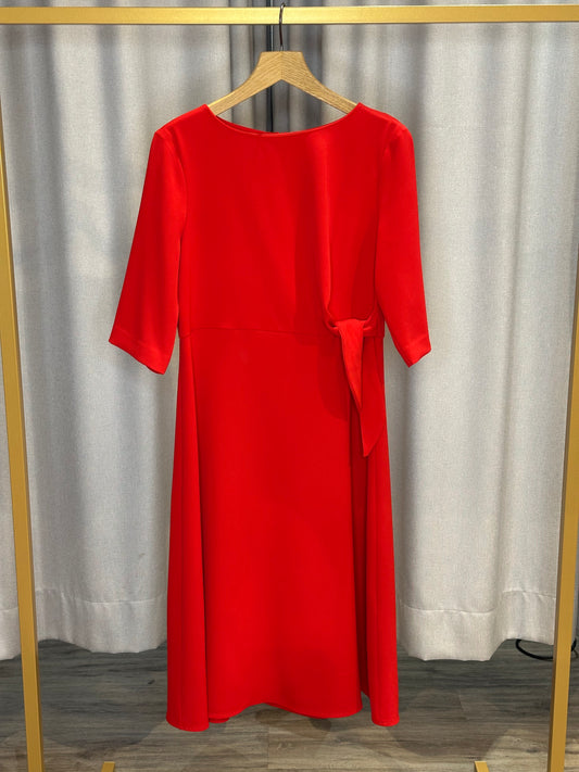 Vicario Cinque rotes Damenkleid