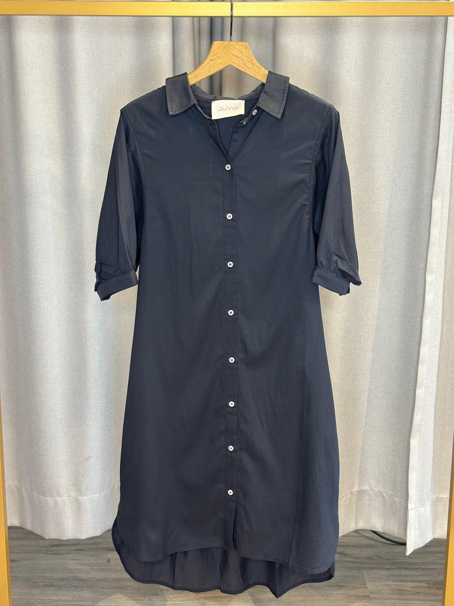 Juvia dunkelblaues Damenkleid