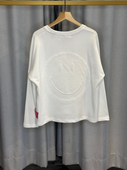 The Shirt Project weißer Damenpullover