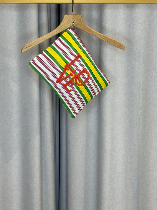 Soul Kathrine gestreifte Clutch