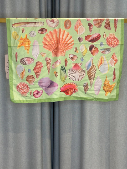 Elli grünes Muscheltuch