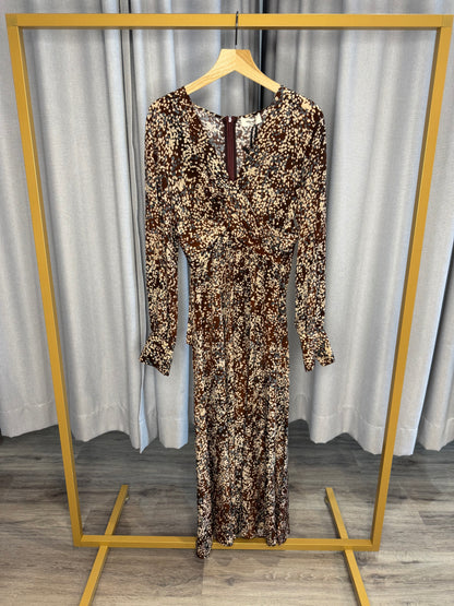 Otto d`Ame langes Kleid braun