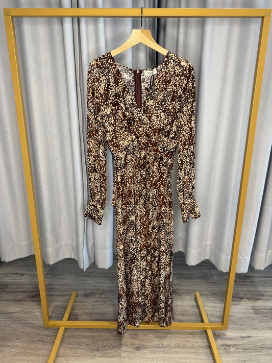 Otto d`Ame langes Kleid braun