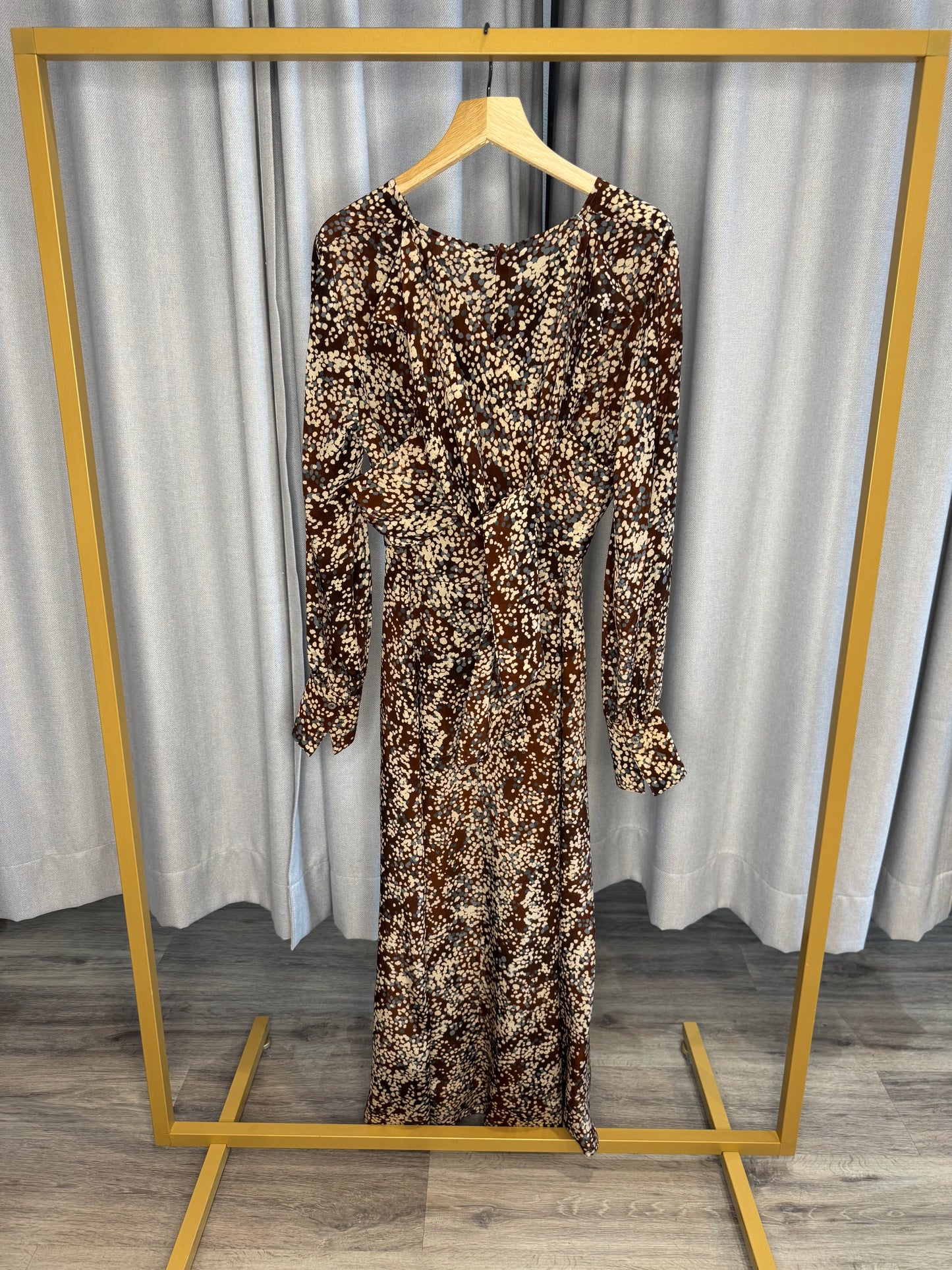 Otto d`Ame langes Kleid braun