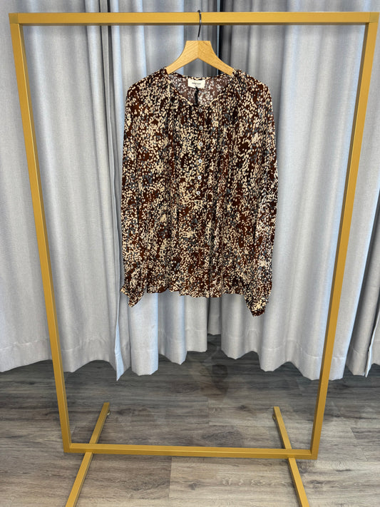 Otto d`Ame Bluse braun