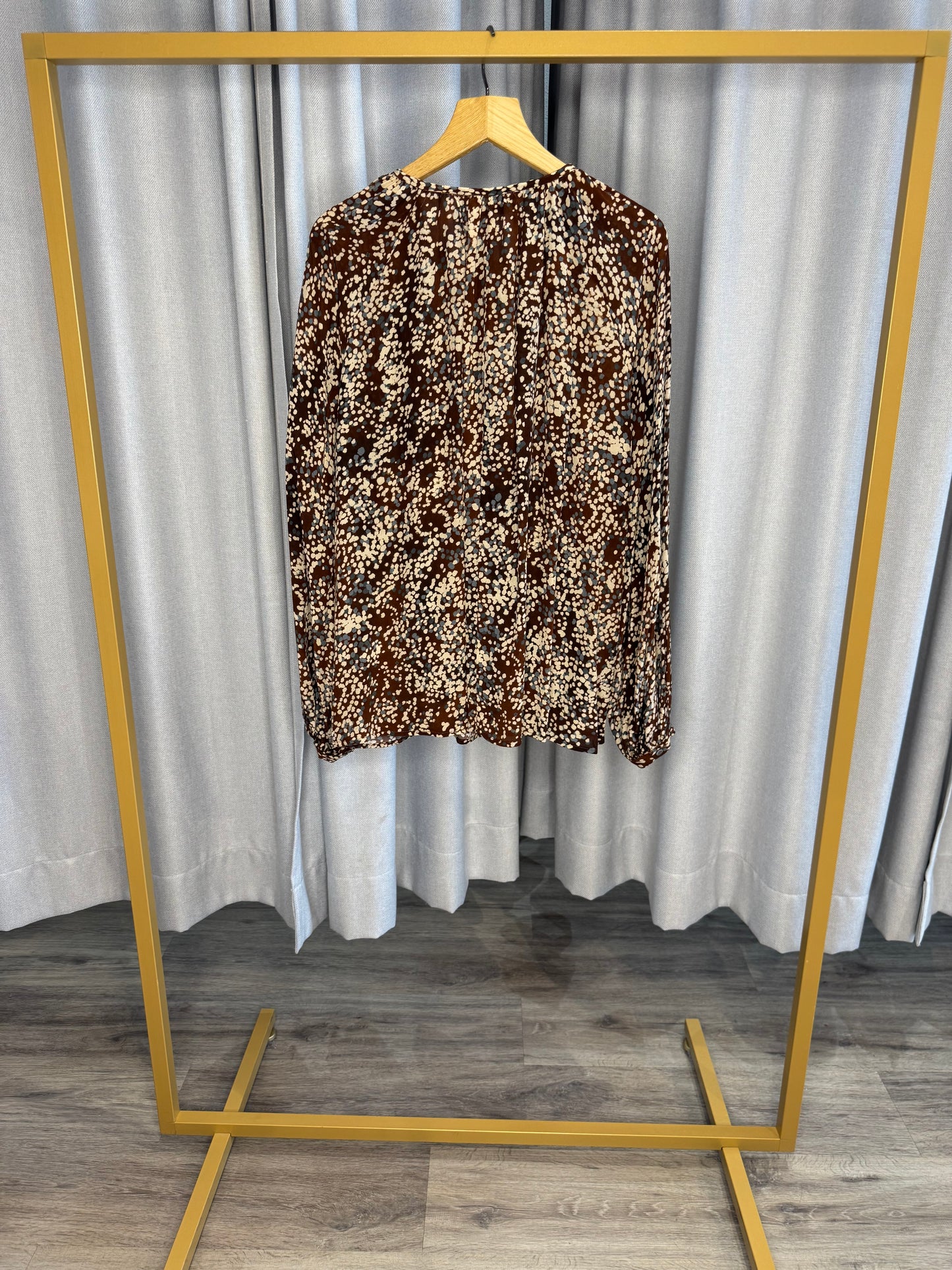 Otto d`Ame Bluse braun