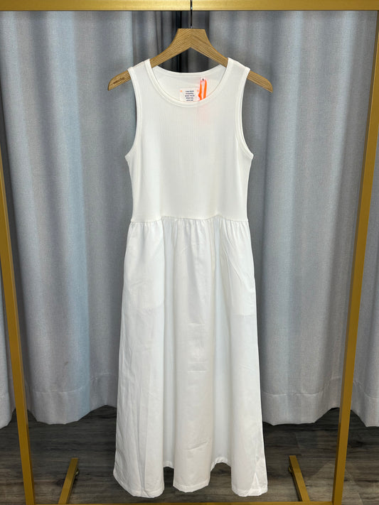 The Shirt Project weißes Damenkleid