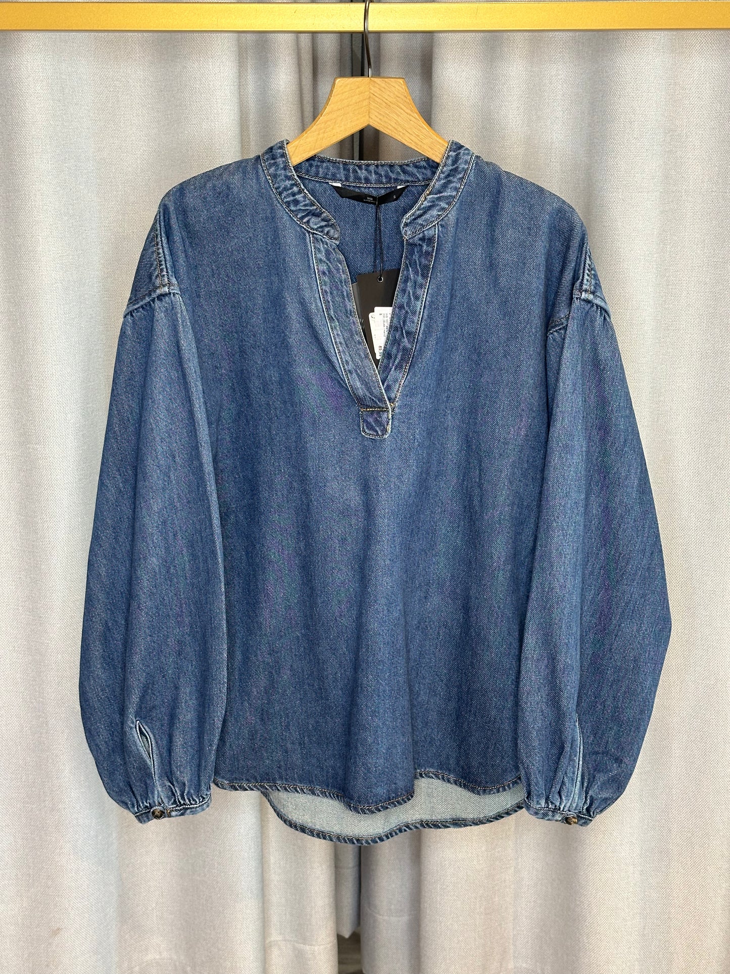 WithBlack Jeanshemd