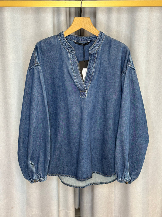WithBlack Jeanshemd