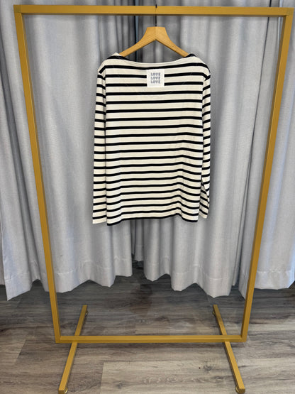 The Shirt Project Ringelshirt langarm