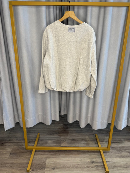 The Shirt Projekt graue Stoffjacke