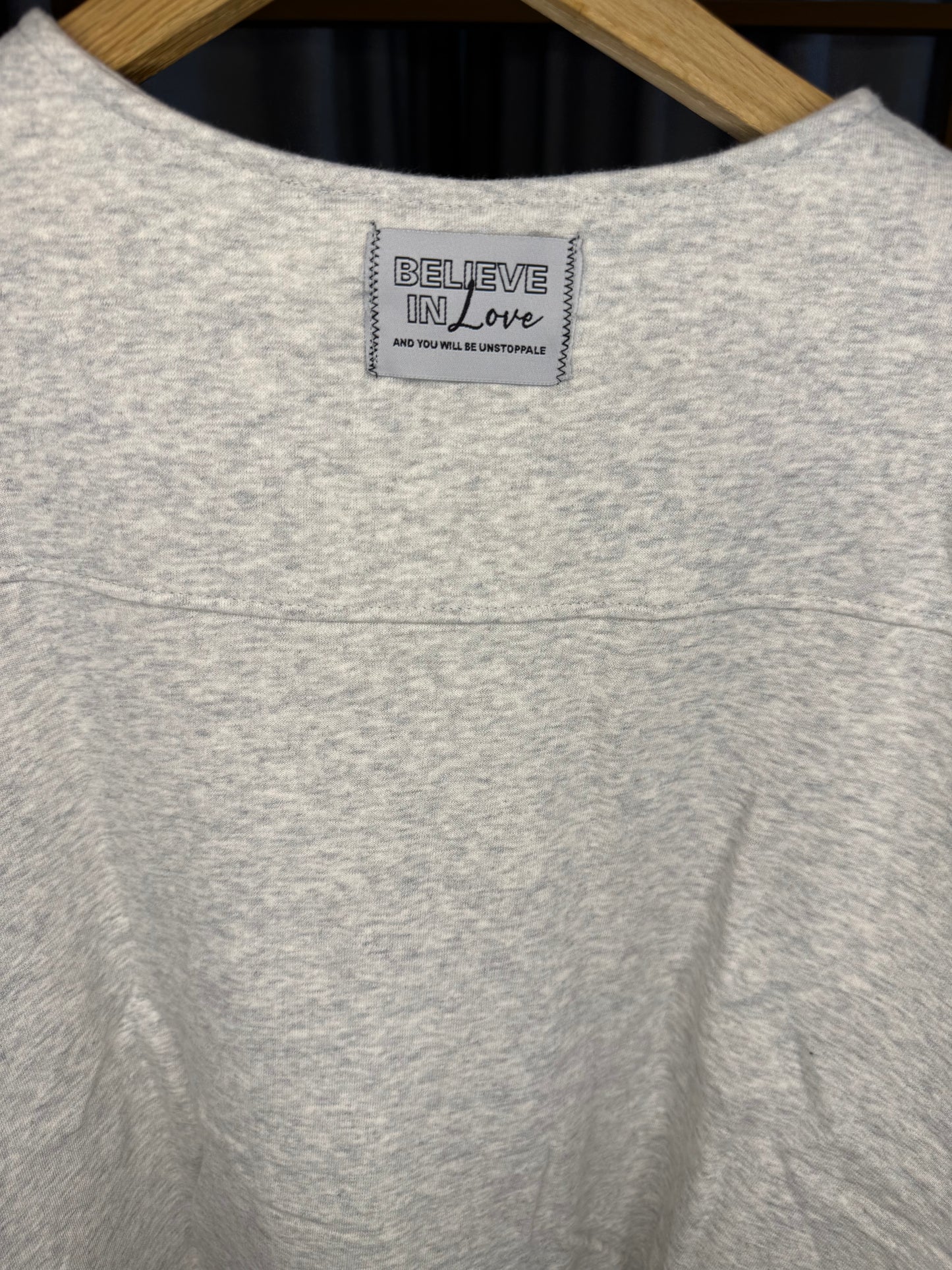 The Shirt Projekt graue Stoffjacke