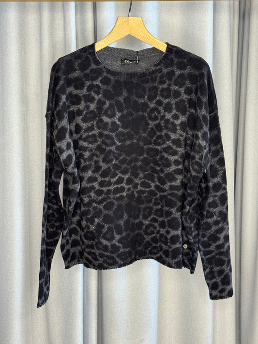Grace Damenpullover mit Leomuster