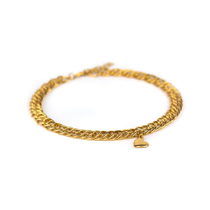 Inrosa goldene Herzkette