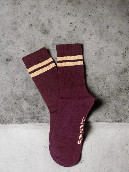 Dailysocks Damensocken im Beerenton