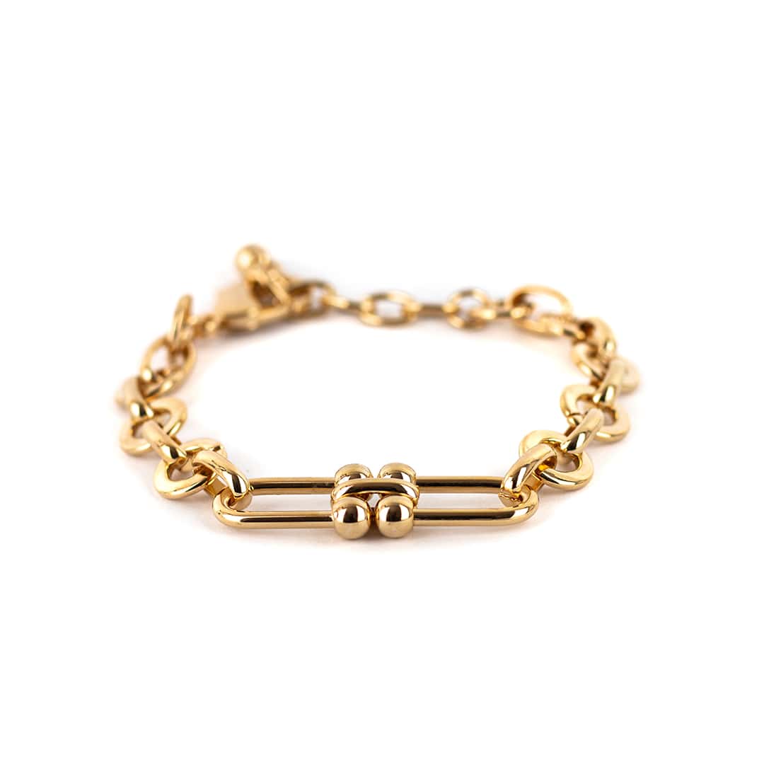 Inrosa goldenes Damenarmband