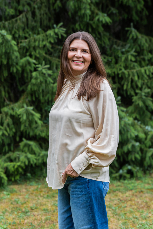 Otto d`Ame langarm Bluse