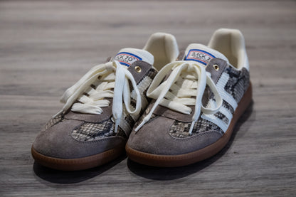 Back 70 Sneaker Damen Cloud Snake Taupe