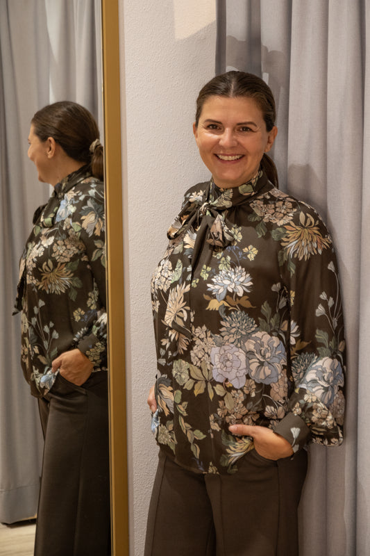 Riani blumige Bluse