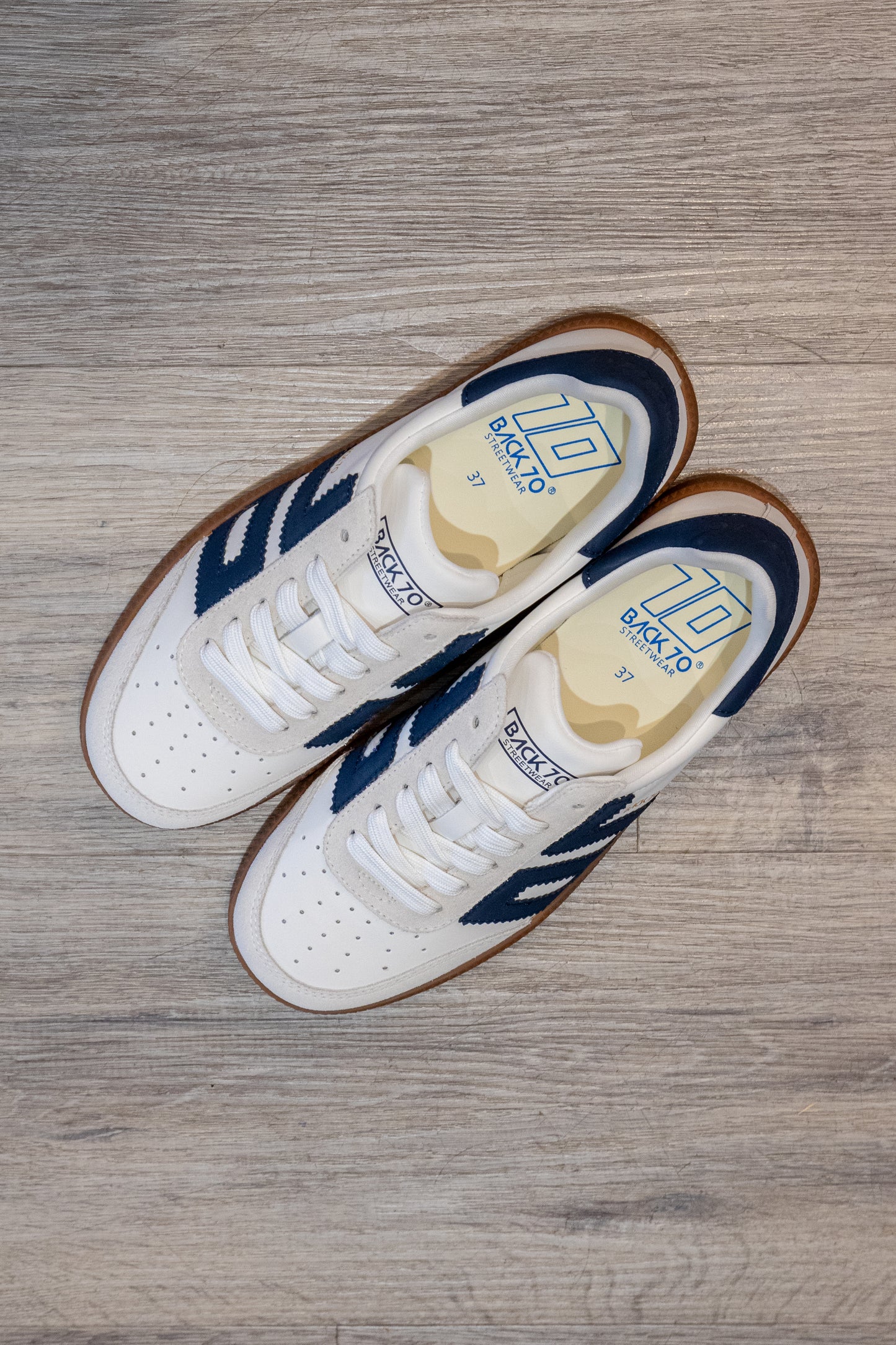 Back 70  ice navy bequeme Damenschuhe
