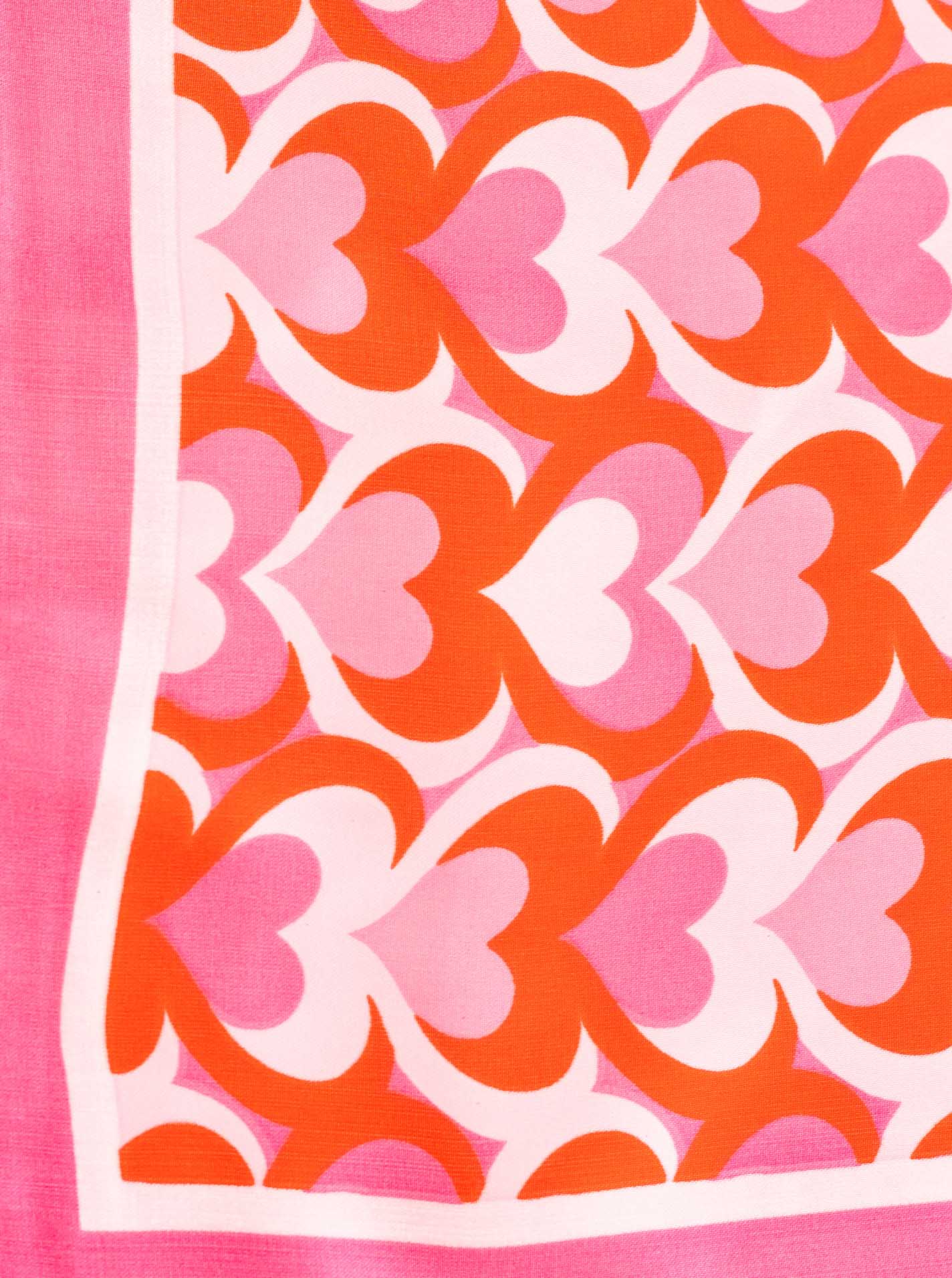 Zwillingsherz Herzen Tuch