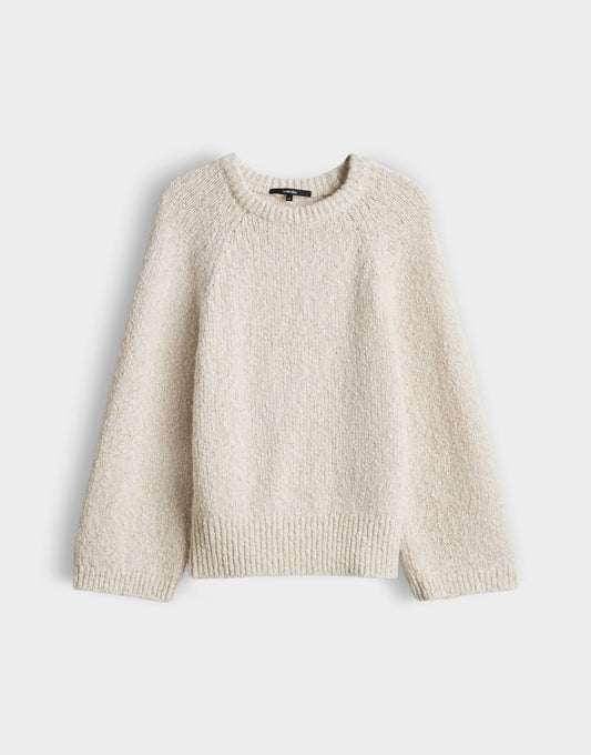 Someday Strickpullover aus Mouliné Effektgarn