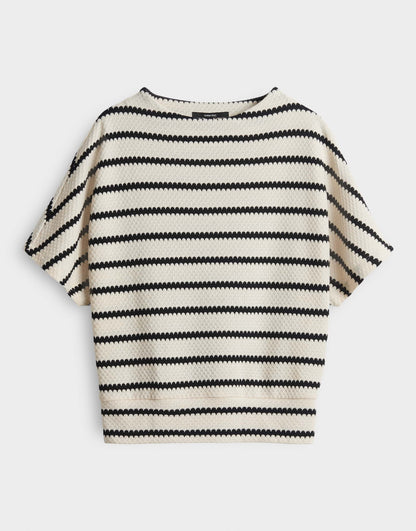 Someday Damenshirt mit Streifen