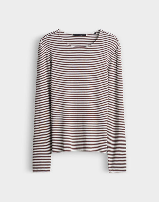 Someday Streifenshirt mit langem Arm