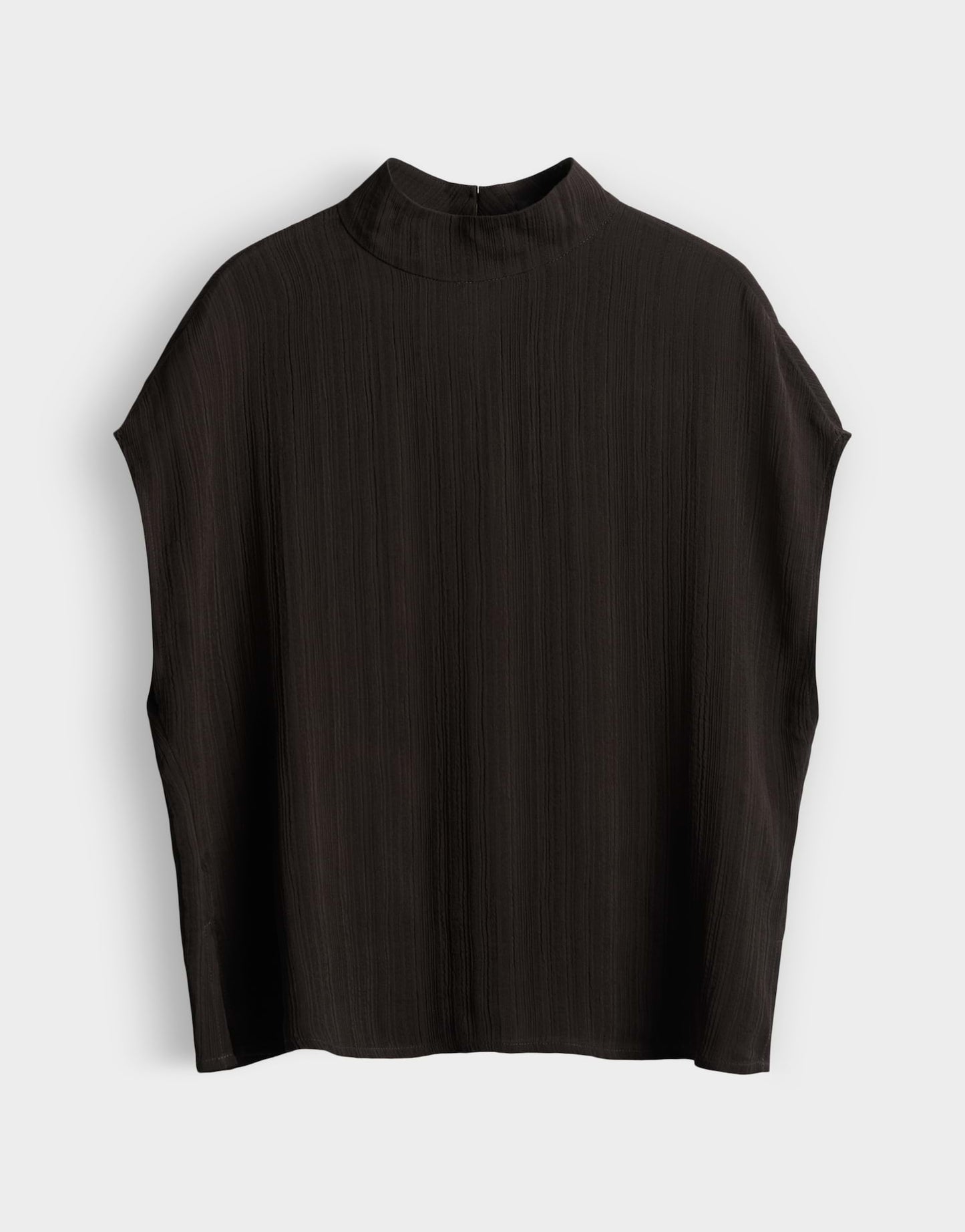 Someday schwarze Damenbluse ohne Arm