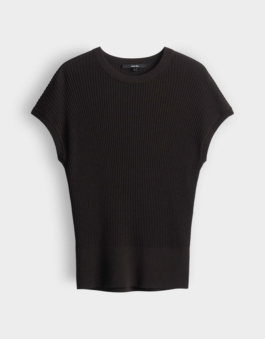 Someday schwarzes Rippshirt