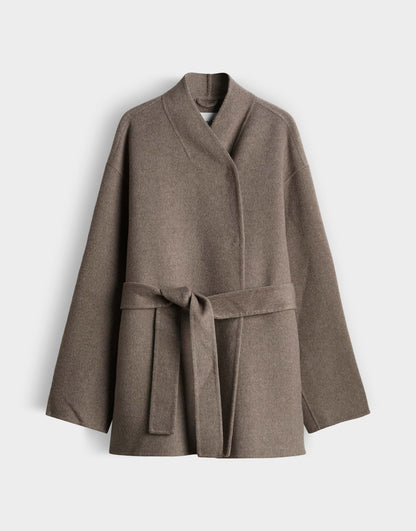 Someday Wickeljacke aus Wolle-Kaschmir-Mix