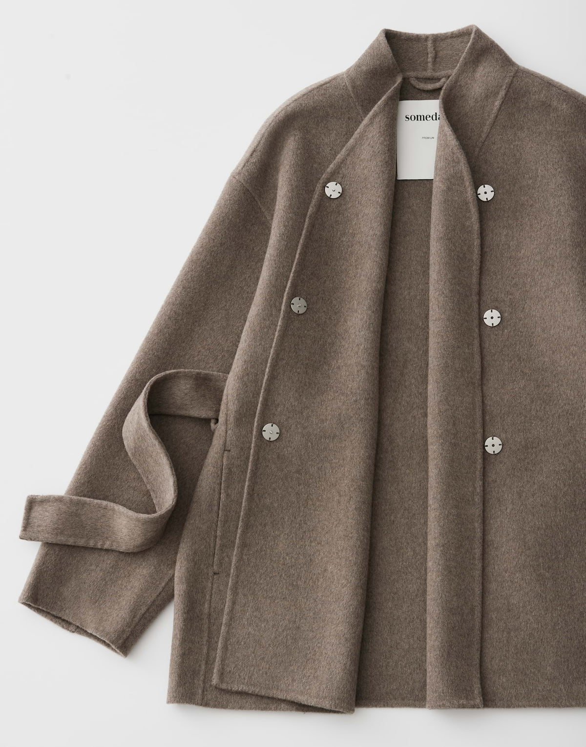 Someday Wickeljacke aus Wolle-Kaschmir-Mix