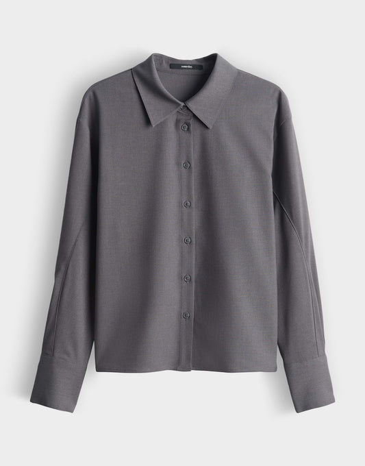 Someday graue Damenbluse