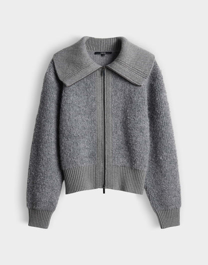 Someday Strickjacke mit Reißverschluss